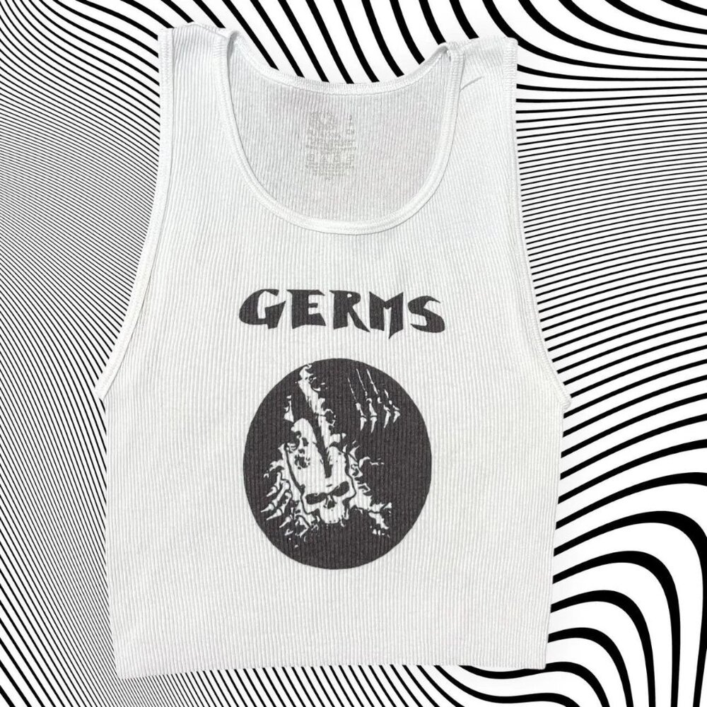 Germs Unisex Cropped Tank